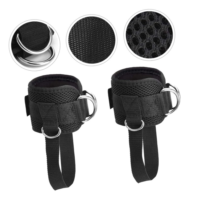 WOONEKY 1 Pair Ankle Buckle Straps Ankle Straps for Cable