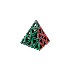 Meffert's M5097 Hollow Pyraminx Dice, Multi-Colour, One Size