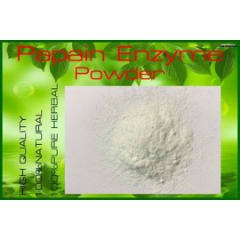 Carica papaya Papain Enzyme Extract  (Enzyme From Papaya Fruit Extract) Powder 100 grams