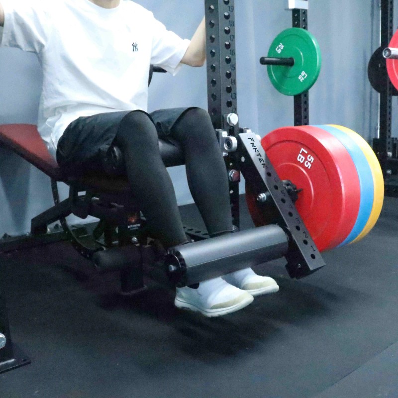 Leg Curl and Extension Rack Attachment - Leg Extension and