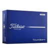 Titleist Tour Soft Golf Ball, Pack of 12, White, Numbers