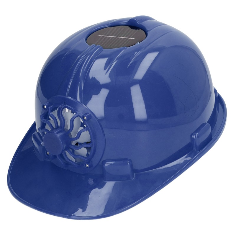 Hard Hat with Solar Fan Plastic Ventilated Safety Helmet Breathable