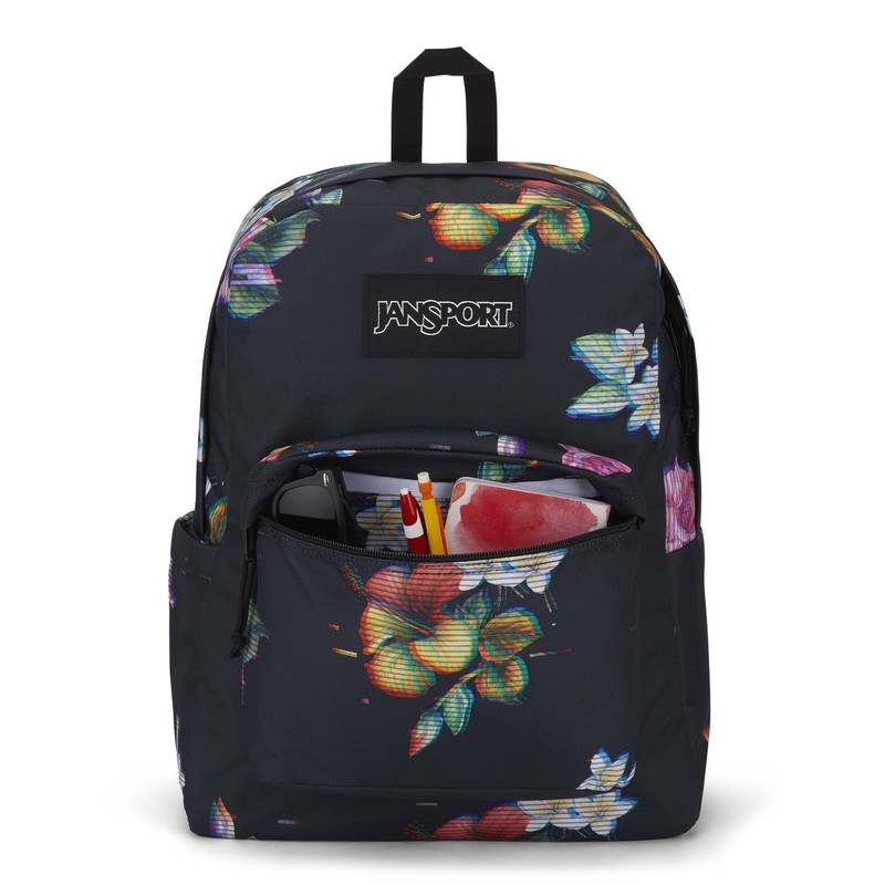 JanSport SuperBreak Backpack - Durable, Lightweight Premium Backpack - Floral
