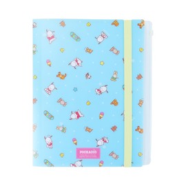 Sunstar Stationery Sanrio Character Clear File with Band Retro Sanrio Characters Pochacco S2140942