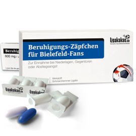 Ligakakao.de Soothing ZÄPFCHEN® for Bielefeld Fans - Bielefeld Fan Item Gift Men