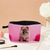MoCaliduccious Pomeranian Makeup Bag for Women Travel Cosmetic Organizer Bag