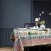 Sweet Us Trellis Whisper Cotton Tablecloth and One Plain Napkin,