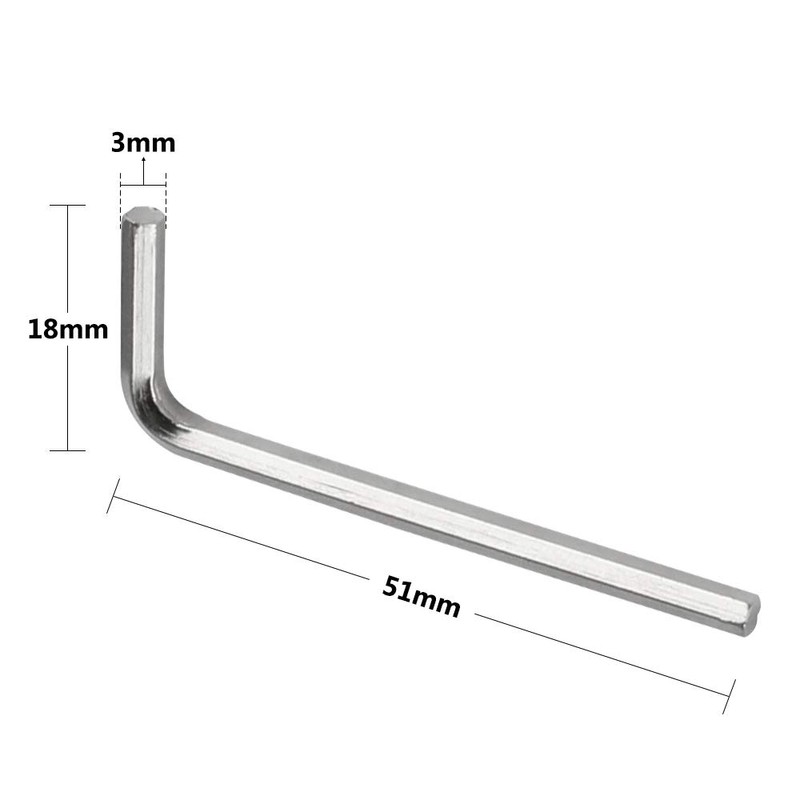 CAMVATE Allen Key Hex Spanner Metric Set(6 Pieces) - 1970
