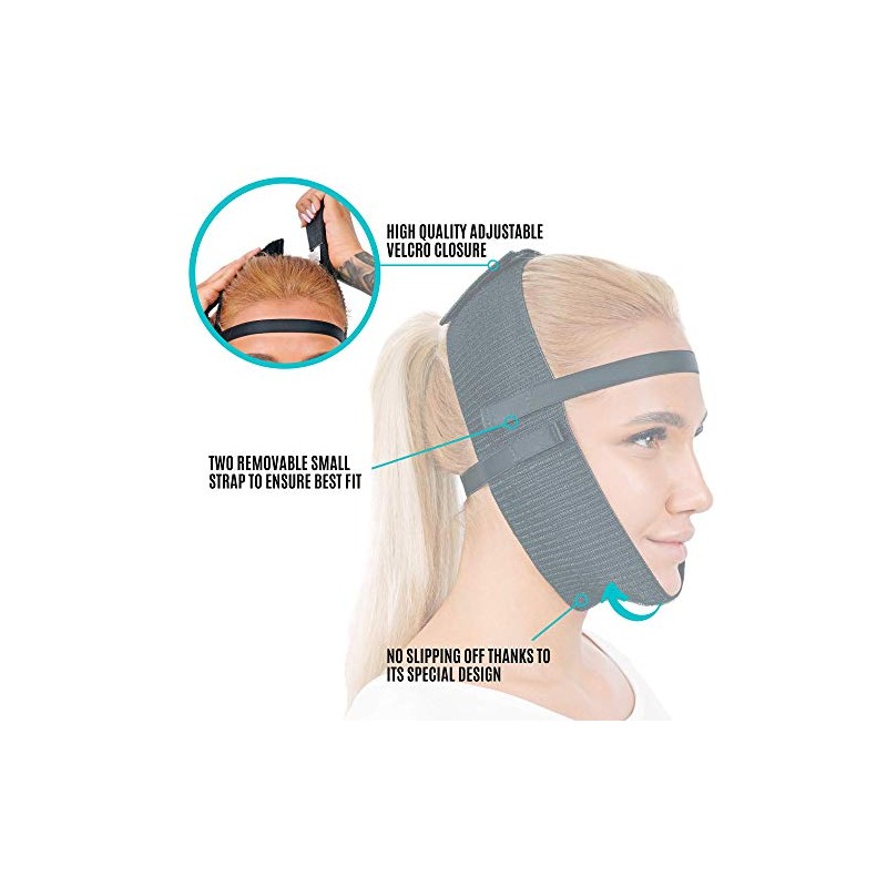 Post Surgery Chin Compression Garment, Chin Strap Band, Face Lift