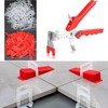 Tile Leveling System Kit, 600pcs Tile Leveler Spacers Clips+150pcs Reusable
