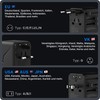 VOOMY Travel Adapter Worldwide 28 W, Universal Travel Plug with