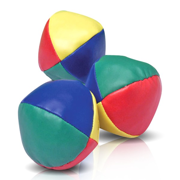 ArtCreativity Juggling Balls Set for Beginners Set of 3 - Durable Juggle Ball Kit - Soft Easy Juggle Balls for Kids and Adults - Multi Colored