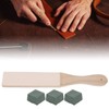 Leather Strop, Leather Paddle Strop, Polishing Tool for Beginners and