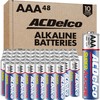 ACDelco 48-Count Triple AAA Batteries, Maximum Power Super Alkaline Battery