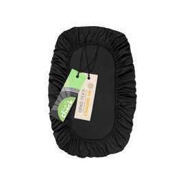 Emily´s Check Universal Fitted Cover Opaque Extra Elastic 1596.2325 Approx. 70 x 140 cm Black