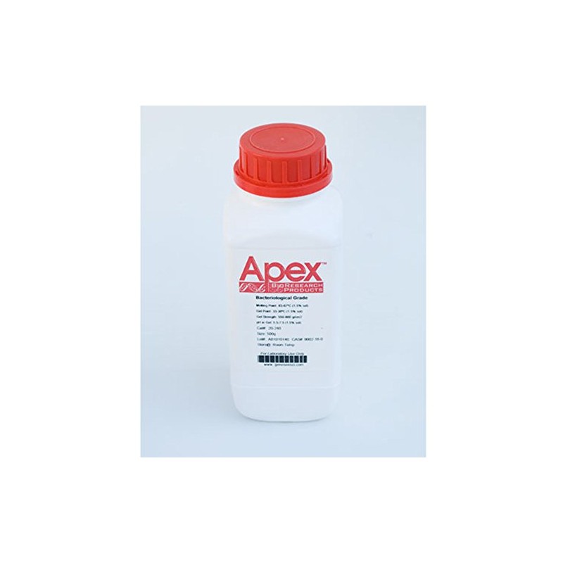 Apex Powdered Agar, 500g, Bacteriological Grade, 500g/Unit