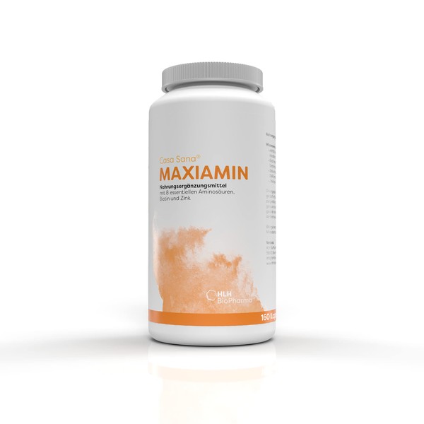 Casa Sana Maxiamine, 160 Capsules - Amino Acids - BCAA - Building the Intestinal Barrier - e.g. for Allergies