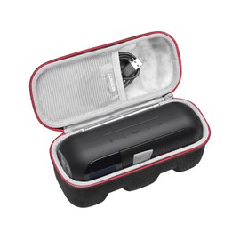 RLSOCO Case for JBL Flip 6/5/4 & Flip Essential 2 Portable Speaker & for JBL Tuner 2 Radio Recorder (Bag Only) - Black