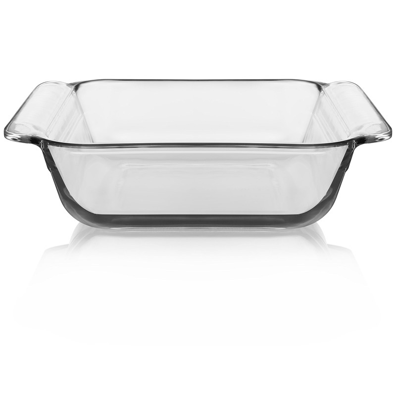 Libbey Baker's Premium 3-Piece Glass Casserole Baking Dish Set with