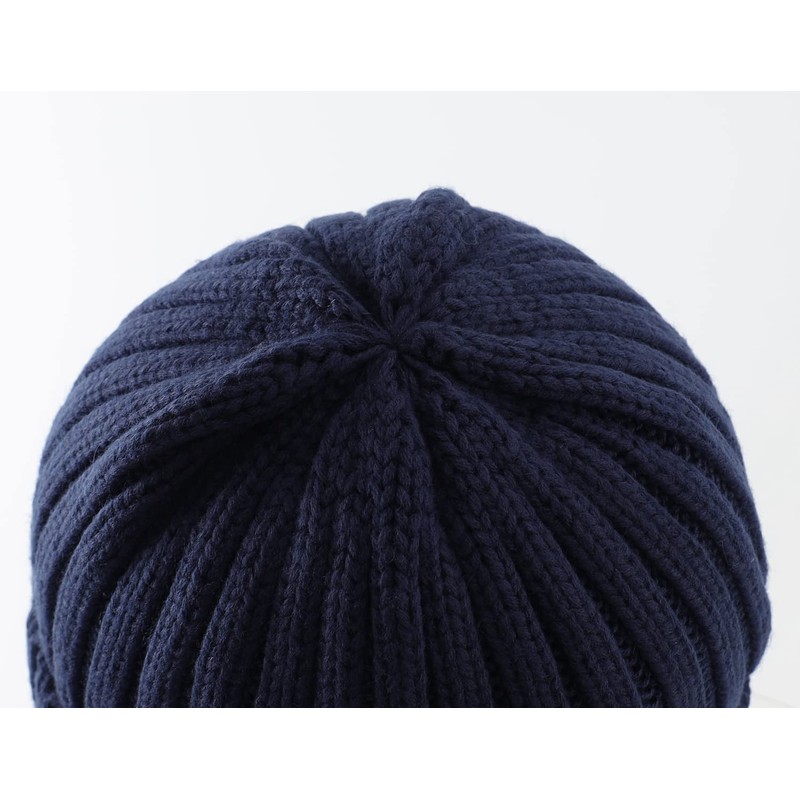 Home Prefer Gorro de invierno para hombre con forro, Azul