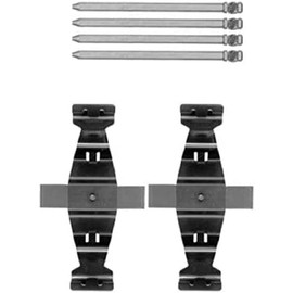 HELLA PAGID 8DZ 355 204-241 Accessory Kit, disc brake pads, Front Axle