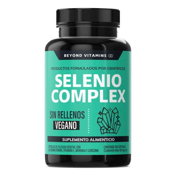 Selenio Seleniometionina 240mcg Con Vitamina E, Moringa Y Raz de