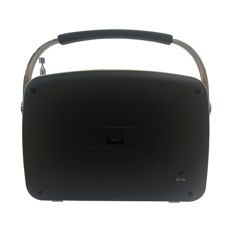 N/A Supersonic SC-1201BT Retro Portable Bluetooth Speaker with Vintage Vibes,