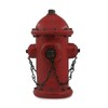 Ornerx Resin Fire Hydrant Statue Decor 6" Tall - Small