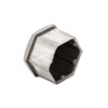 LST 20x Hexagonal Wheel Bolt Caps Set 17 mm Matt