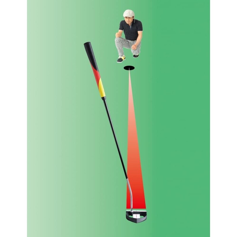 GiTEN-18 Single Strike Sinking Putter Rules Free Standing Putter 33.5"