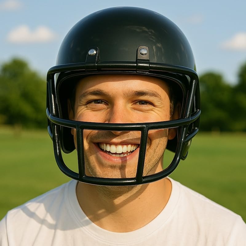 Pohotobooth Props Ltd Full-Size American Football Toy Helmet – Sturdy