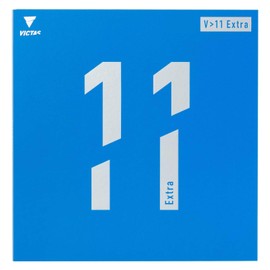 Victas (VICTAS) Table Tennis Rubber Soft Back V>11 Extra Lightning Tension for Top Athletes Black MAX 020811