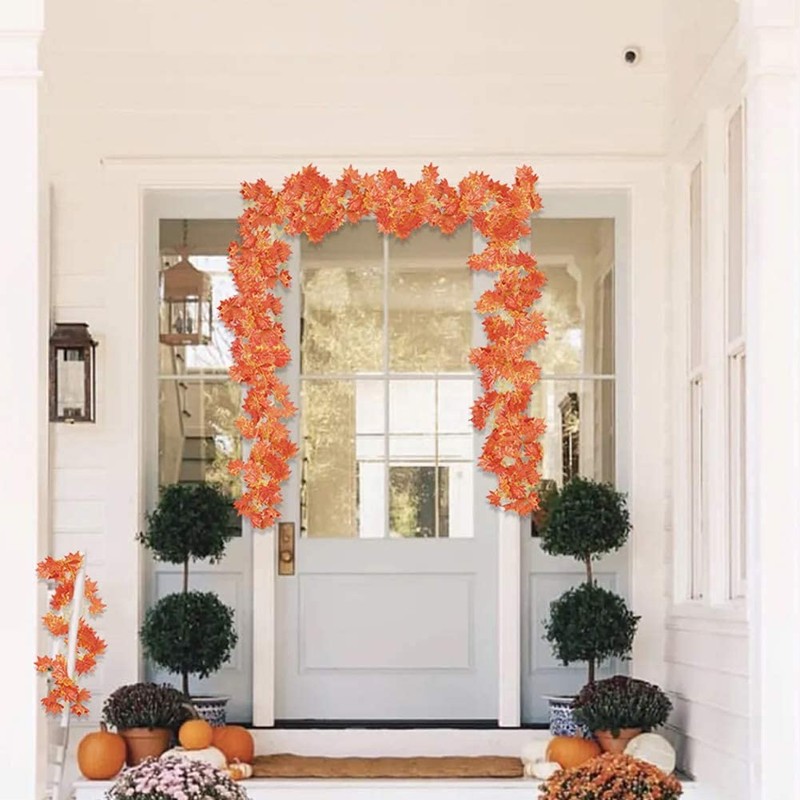 CQURE Artificial Maple Leaves Artificial Autumn Leaves Artificial Autumn Leaves
