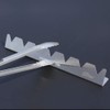 GOUTIME Stainless Steel Shish Kabob Skewer Rack with Storage Bag,