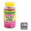 Hair Skin Nails 120 Softgels + 5,000 Mcg Biotin +