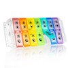 Fullicon Quicklii S (Small) Pill Case for a Week, Twice