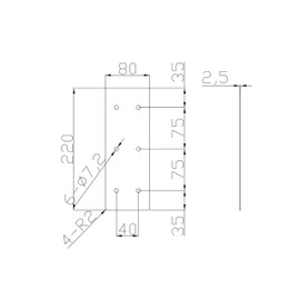 Vwindesk 2PCS Steel Metal Connector Plates to Connect and Fix Two Tabletops for VJ301 L Shaped Electric Standing Frame