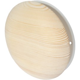 Repa Market ø4" Inch Wooden Air Diffuser - Adjustable Pine Tree Sauna Air Vent Cover - Round Wood Air Intake, Supply and Exhaust Indoor Ventilation Deflector - Round Ducting, Home, Sauna Accessories