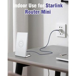 QCHMM Starlink Router Mini Cable, USB C to DC Power Cable for Starlink Mini Router, 3.28FT, Plug and Play