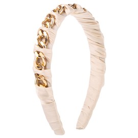 Embellished Headband for Wedding Party Elegant Fabric Hair Bands Fashion Hair Hoop 27713