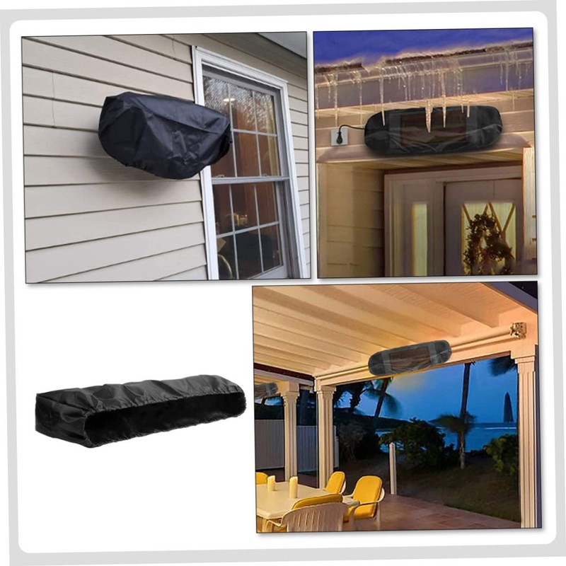 KONTONTY Patio Heater Covers Oxford Fabric Protective Cover for Heaters