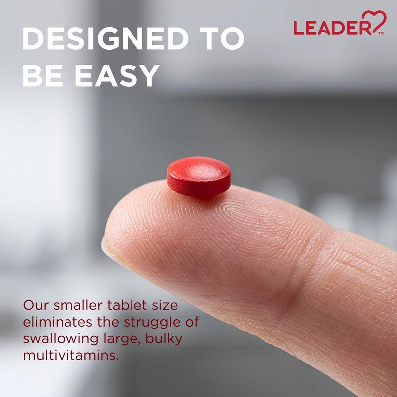 Leader One Daily Multivitamin Tablets 100 Ct. Essential Nutrients for