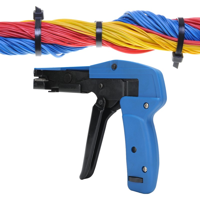 Cable Tie Gun Die Cast Steel Flush Cut Zip Fastening