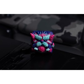 PHOENIX REBORN - Keycap Artisan Code: GI-10, MOBA Games Collection, Handmade, Size: 1U, Material: Resin, Fit: MX Mechanical switches (Cherry, Gateron, Outemu, JWK and Others)