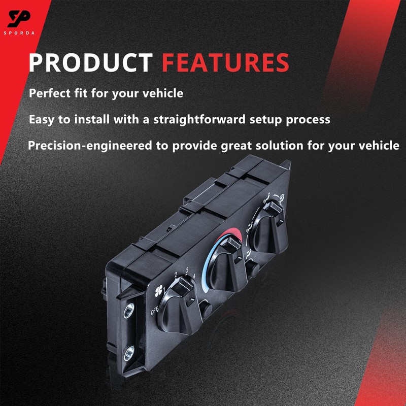 70826280 Climate Control Module,AC Control Panel,AC Heater Climate Control Module