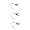 KOMBIUDA 3sets Fishing Lure Set Bait Spinnerbait Spoon Sequin for