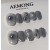 [Unique High Quality] 3D Silver Gray Heart Beam - Short