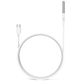 MOCREO USB C Probe Cable H5Lite Hub, NS1, MS1, and LS2 Sensor, 4.92ft Long, Built-in DS18B20 Temperature Chip, Specialized Waterproof Flat Cable, for Refrigerator Freezer Temperature Monitoring