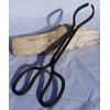 Garden Trading Cast Iron Fire Tongs, Black, 36cm (L) x