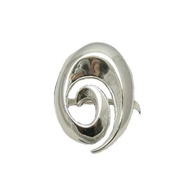 Stylish sterling silver ring solid 925 R000806 Empress